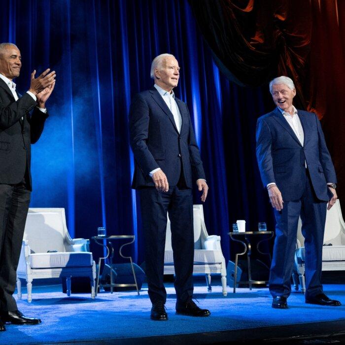 Biden Hosts NY Fundraiser With Obama, Clinton, Raises $26 Million