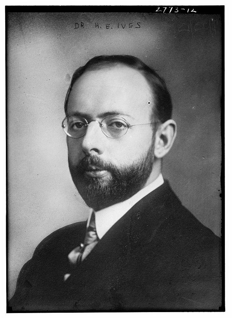 A portrait of Herbert Ives. Library of Congress Prints and Photographs Division. (Public Domain)