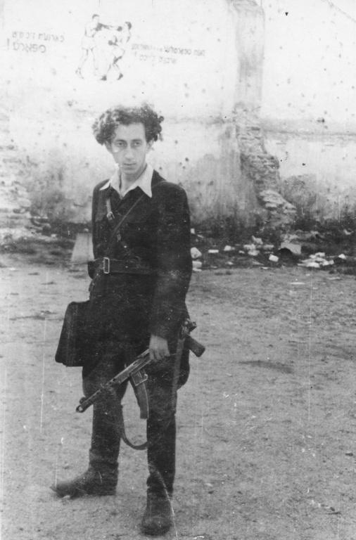 Abba Kovner—Resistance fighter from Vilna and Jewish partisan. (United States Holocaust Memorial Museum)