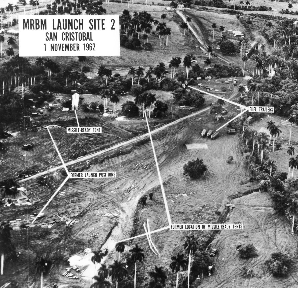 Photographic evidence of Soviet missiles on Cuban territory was incontrovertible proof that there was a severe risk of nuclear war between the United States and the USSR. (Public Domain)