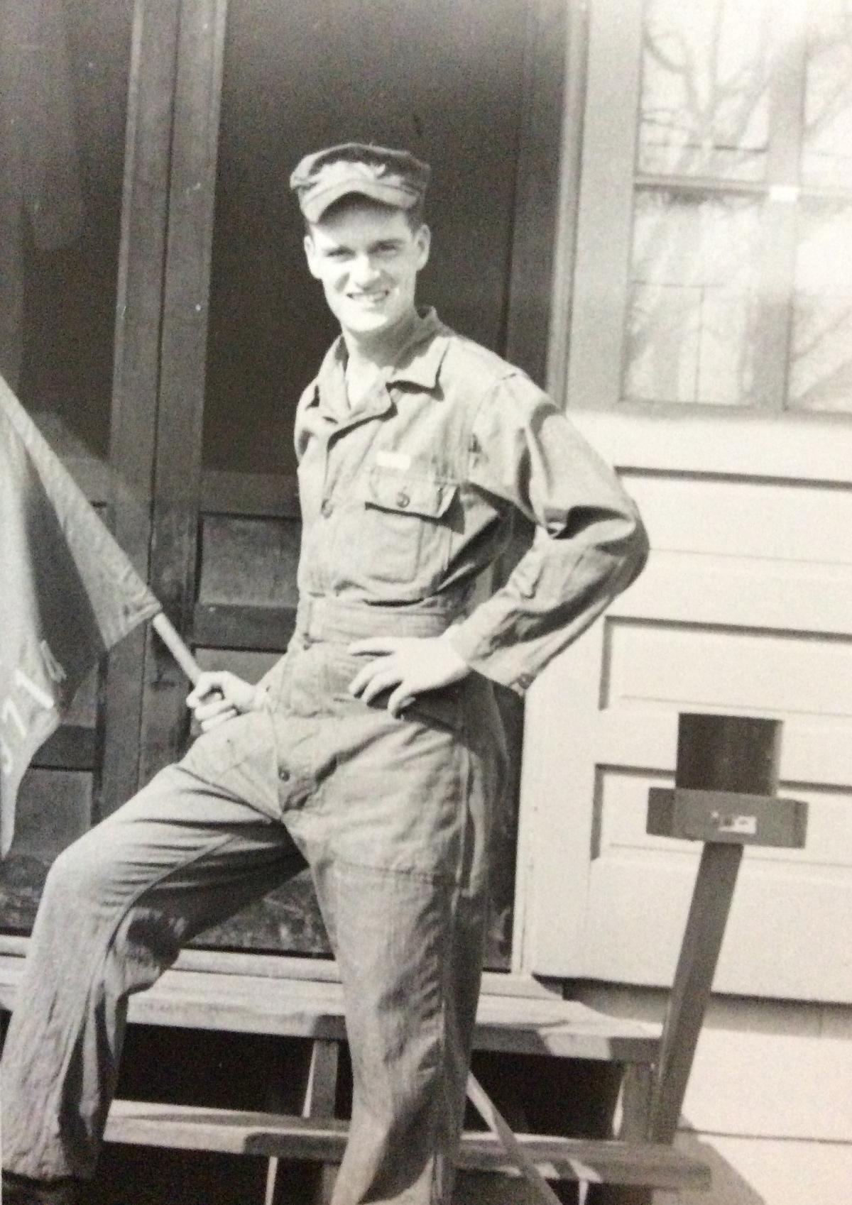Pop enlisted in the Air Force at the age of 19. (Courtesy of <a href="https://www.instagram.com/popshappybreakfast/">@popshappybreakfast</a>)