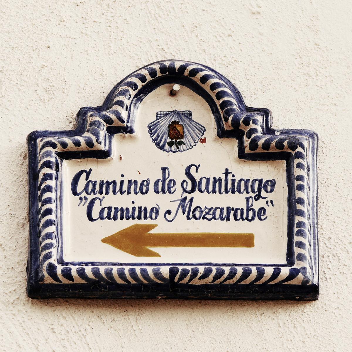 There is not just one camino, but many walking routes that lead to Santiago de Compostela. One of them, the Camino Mozárabe, starts in Andalusia, Spain. (Victor Ovies Arenas/Getty Images)