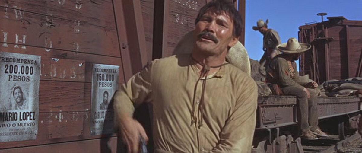 Jack Palance as Raza, in “The Professionals.” (Columbia Pictures)