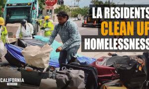 Los Angeles Residents Take Up Homelessness Clean Up by Themselves