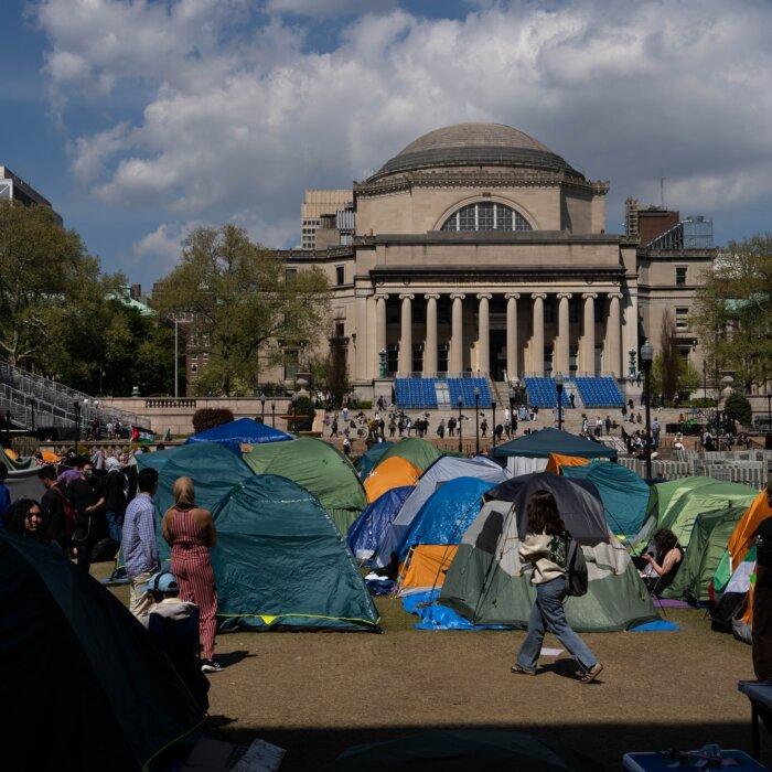 Columbia Orders Protesting Students to Leave Encampment or Face Suspension, Possible Expulsion