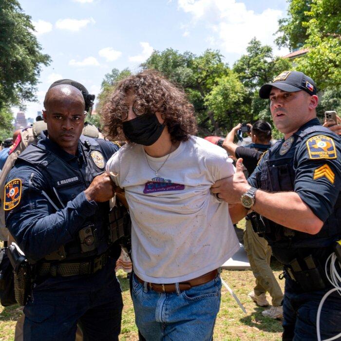 Over 100 Arrested as Anti-Israel Group Attempts to Occupy UT-Austin Campus