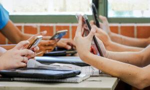 Teens Spend More Than 1.5 Hours on Phones During School