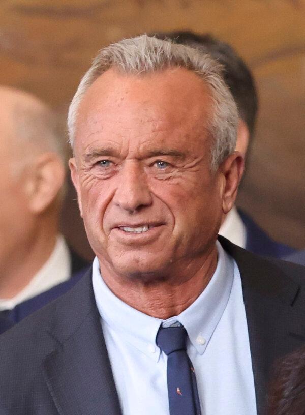 Robert F. Kennedy Jr. attends inauguration ceremonies in the U.S. Capitol Rotunda on Jan. 20, 2025 in Washington, DC. (Kevin Lamarque - Pool/Getty Images)