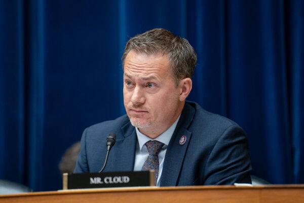 Rep. Michael Cloud (R-Texas) speaks during a hearing where Dr. Anthony Fauci testifies before the Select Subcommittee on the Coronavirus Pandemic in Washington on June 3, 2024. (Madalina Vasiliu/The Epoch Times)