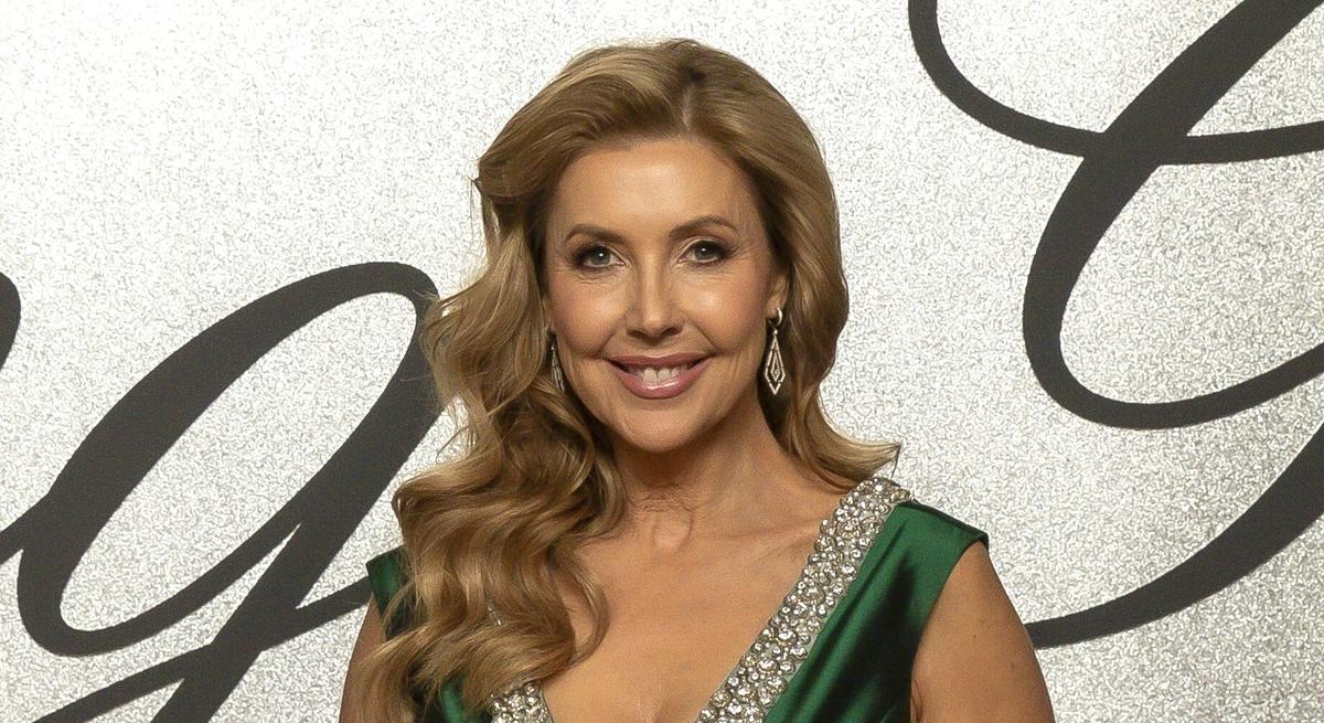 Actor Catriona Rowntree at the Victorian Racing Club Spring Gala Dinner at the Crown Palladium in Melbourne, Australia on Sept. 5, 2024. (Sam Tabone/Getty Images)