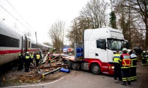 Collision Between Train and Truck in Germany Injures 12