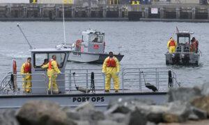 Navy Jet Crashes Into San Diego Bay, 2 Rescued