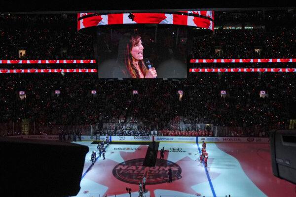 Singer Chantal Kreviazuk performs