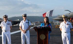 French Carrier Strike Group Visits Philippines, Holds Joint Combat Drills in Disputed Sea
