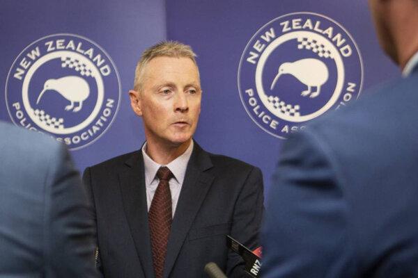 NZ Police Association President Chris Cahill. (Courtesy of the NZ Police Association)