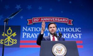 Vance Speaks at National Catholic Prayer Breakfast