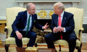 Trump Discusses EU Tariffs, Gaza With Irish Prime Minister Micheal Martin at White House