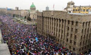 Day in Photos: Protests in Serbia, Missouri Tornado Aftermath, and Counting Monkeys in Sri Lanka