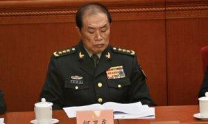 China Keeps Silent as Speculation Grows Over Fate of No. 3 Military Official