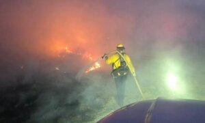 Large Wildfire Prompts Evacuations in Central California
