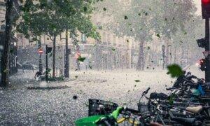 Day in Photos: Hailstorm in Paris, US–Philippines Military Exercises, and Traditional Wedding in Pakistan