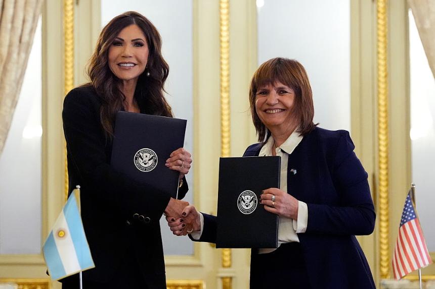 Kristi Noem Meets With Argentine Government to Advance Bilateral Security