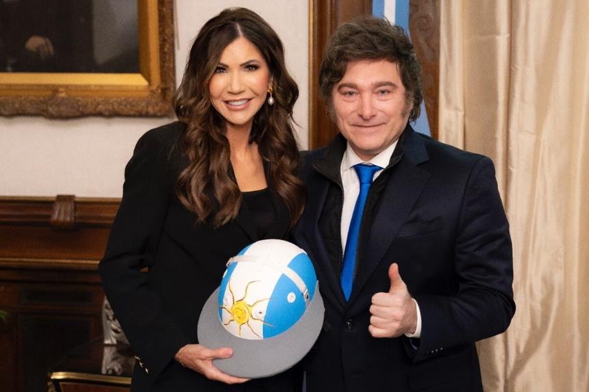 Secretary Noem Launches Process for Argentina to Return to US Visa Waiver Program