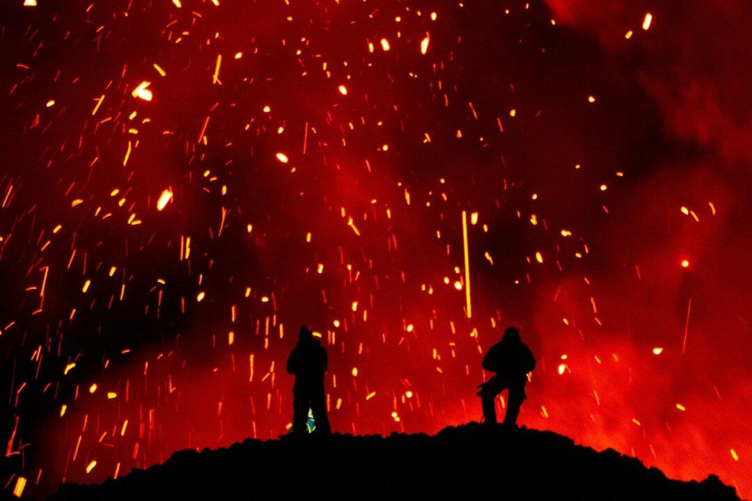 Klyuchevskoy Volcano in Russia Starts Erupting After Earthquake