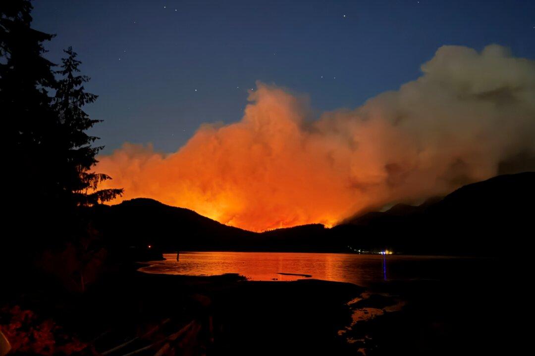 Significant Amount of Rainfall Slows the Spread of Wildfires on Vancouver Island
