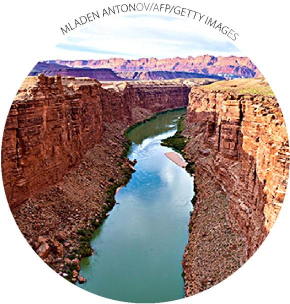 The Colorado River in Marble Canyon, Ariz., on May 18, 2015. A 16-year drought threatens freshwater supplies for 40 million people in the United States and Mexico. A water-share agreement between the nations expires at the end of 2017.