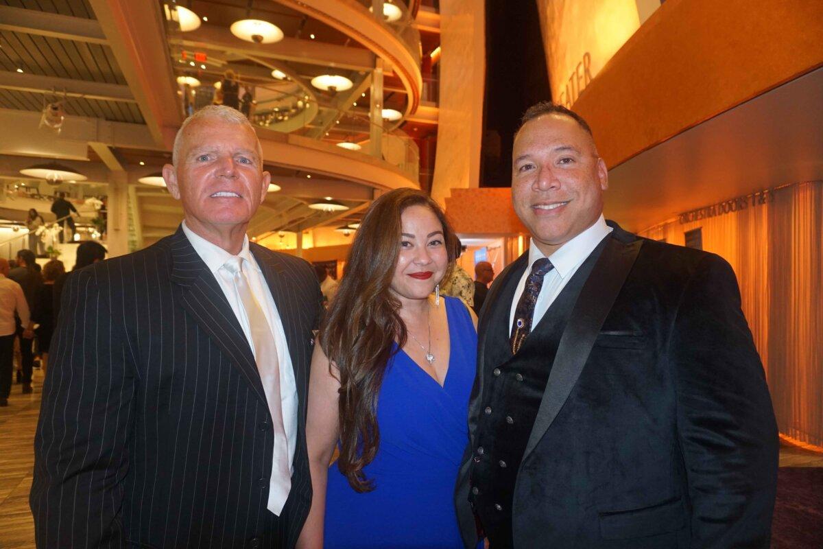 Shaun Patterson (L) and Jonathan Sholtz enjoyed Shen Yun's evening performance at the Dr. Phillips Center for the Performing Arts on May 11, 2024. (Yeawen Hung/The Epoch Times)