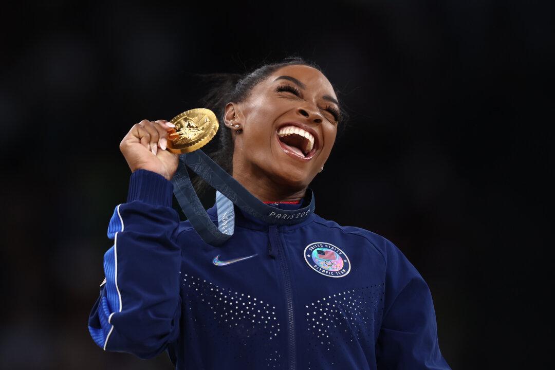 Simone Biles Wins Olympic Gold Medal in Vault