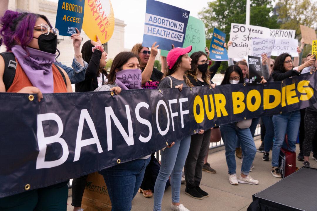 Protesters Gather at Supreme Court After Leaked Abortion Ruling Draft