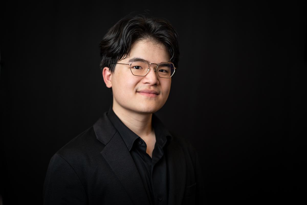 Aruth Masrangsan from Thailand after competing at the finals of the 6th NTD International Piano Competition at the Kaufman Music Center in New York City on Nov. 1, 2022. (Samira Bouaou/The Epoch Times)