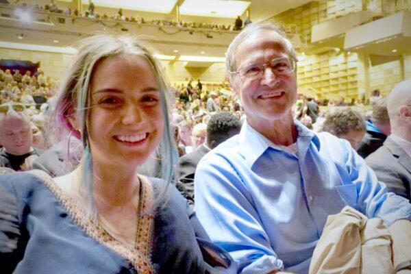 Tammy Evans and Frank Douglas attended Shen Yun Performing Arts at the Buell Theatre at the Denver Performing Arts Center, on March 11, 2023. (Sherry Dong/The Epoch Times)