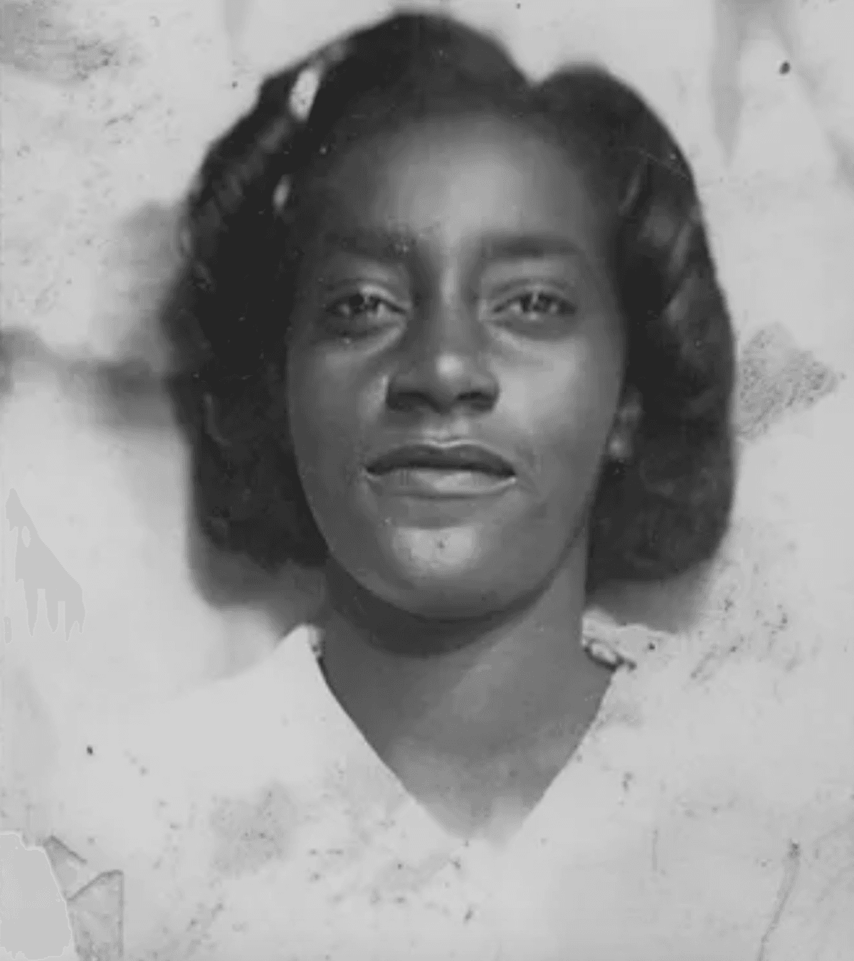Ms. Whiteside at age 20 in 1945. (Courtesy of Kathy Whiteside-Sims)