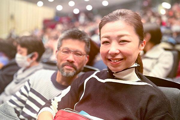 Hiromi Ito at the Shen Yun Performing Arts performance at Orix Theater on Jan. 16, 2024. (Zihui Ren/The Epoch Times)