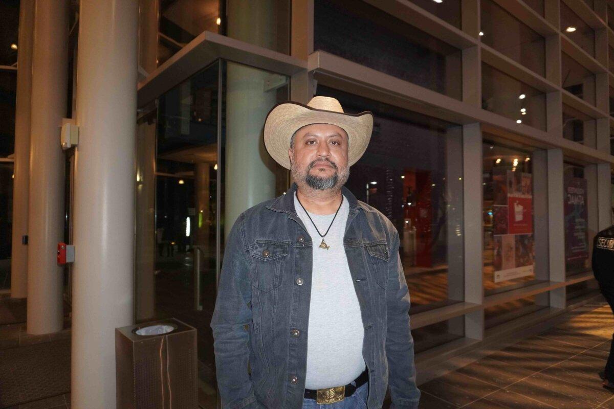 Averroes Paracha attended Shen Yun Performing Arts at the Mesa Arts Center on Feb. 8, 2024. (Sally Sun/The Epoch Times)