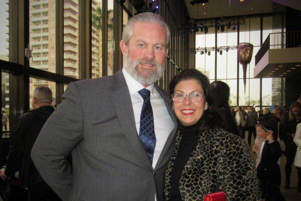 Tom and Kelly Cowan enjoyed Shen Yun at the Terrace Theater in Long Beach, California, on the afternoon of March 30, 2024. (Linda Jiang/The Epoch Times)