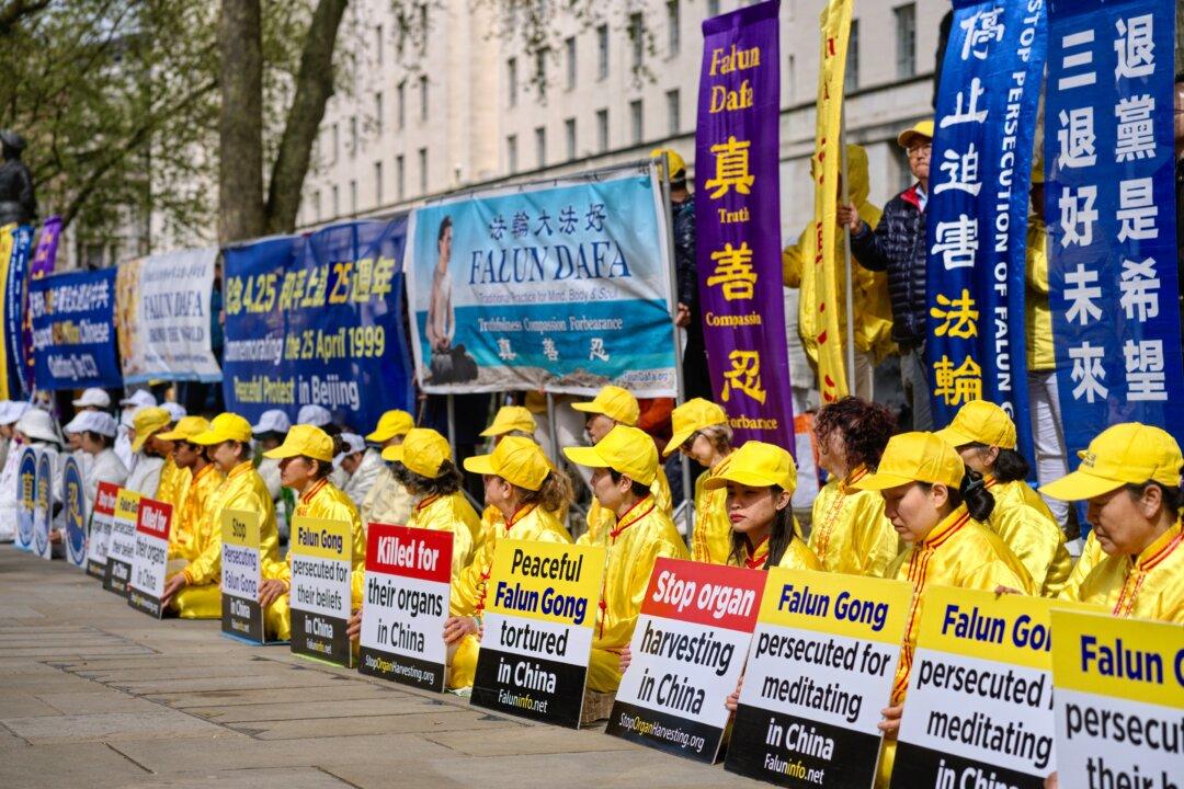 UK Government ‘Deeply Concerned’ Over Beijing’s 25 Years of Persecution of Falun Gong