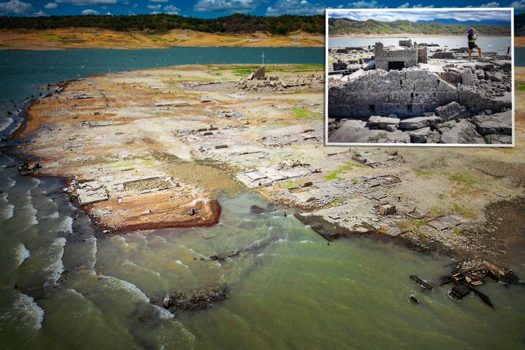 300-Year-Old Sunken Town Surfaces With Ruins of Church, Cemetery as Dam Dries Up—Here’s Why It Sank
