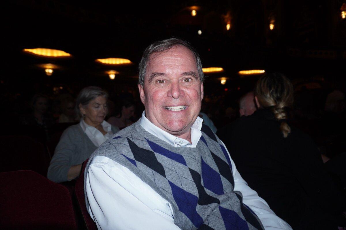 Tom Kosturko attended Shen Yun Performing Arts at the Providence Performing Arts Center on May 11. (Sherry Dong/The Epoch Times)