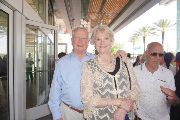 <br/>Karen and Jack Baker enjoyed Shen Yun at the Dr. Phillips Center for the Performing Arts on May 11, 2024. (Kailing Jia/The Epoch Times)