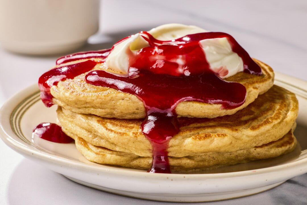 Creamy Cheese, Whole Grains Make Flapjacks Both Ultrasatisfying and More Complex