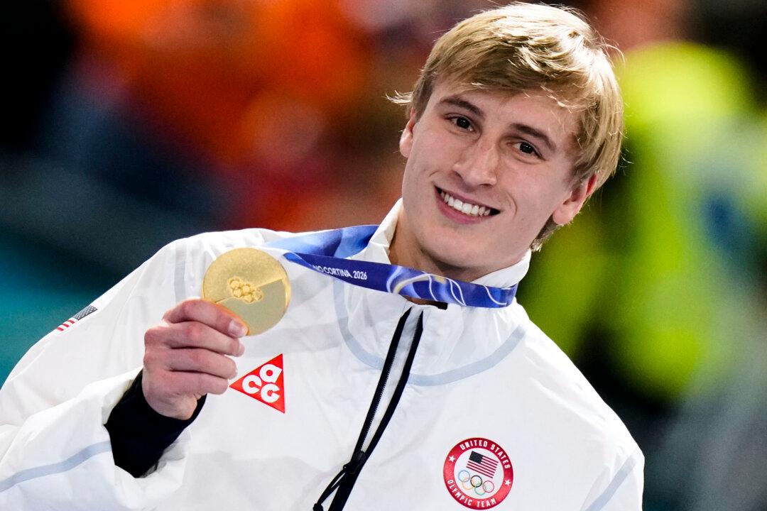 US Speedskater Jordan Stolz Wins the 1,000 Meters Gold in an Olympic-Record Time