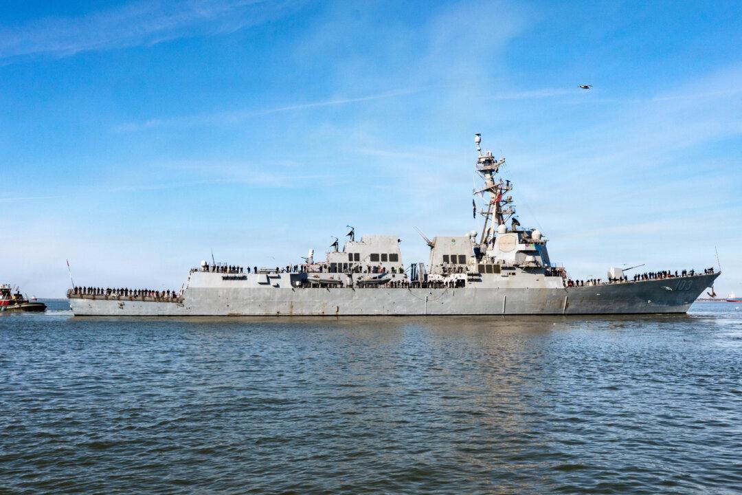 Pair of US Navy Ships Collide, Injuring 2 Sailors