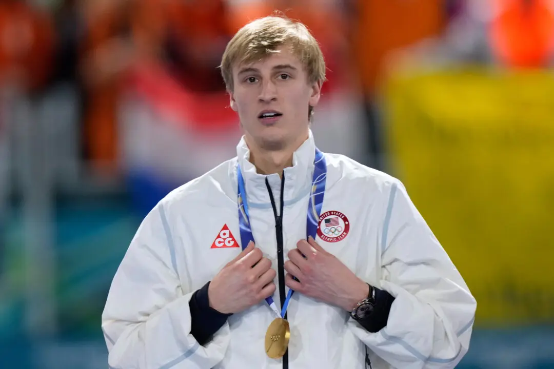 Jordan Stolz Joins Eric Heiden With a 500-1,000 Speedskating Double Gold at the Olympics