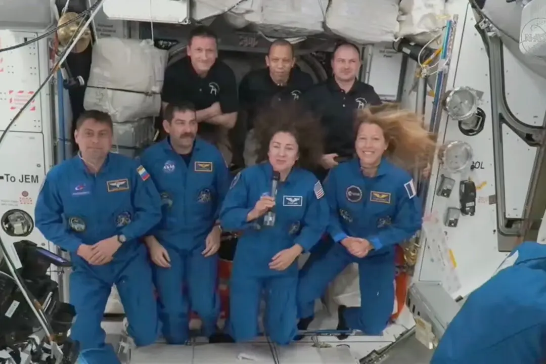 Crew-12 Astronauts Arrive at International Space Station for 8 Month Stay