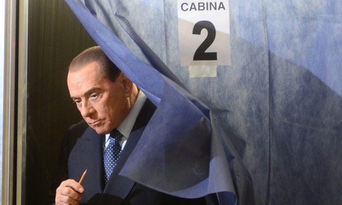 Berlusconi Ahead in Senate Race, Hung Parliament Likely