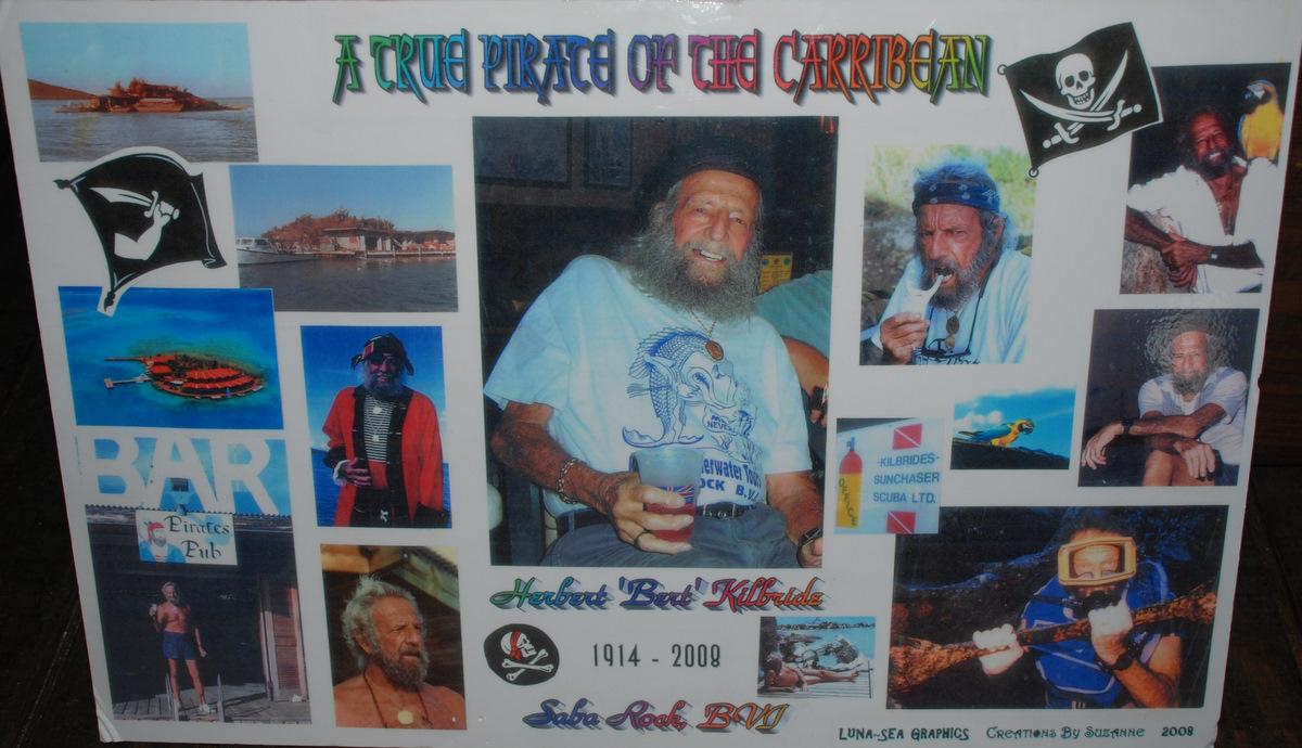 Bert Kilbride, the Last Pirate of the Caribbean Honored